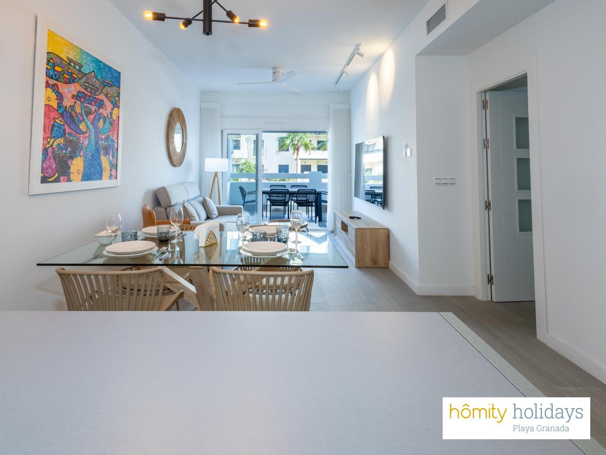 Homity Holidays - Playa Granada - Marina Golf Motril Ngoại thất bức ảnh
